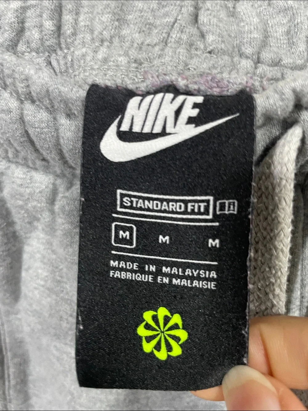 Nike Kids Gray Fleece Jogger Sweatpants
